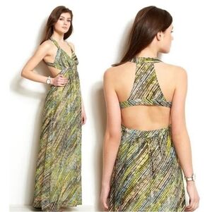 Armani Exchange Pattern Maxi Dress